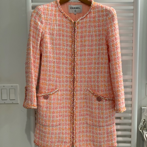 CHANEL Jackets & Blazers - Chanel 2019 Pink Jacket Size 36/Small 19C La Pausa